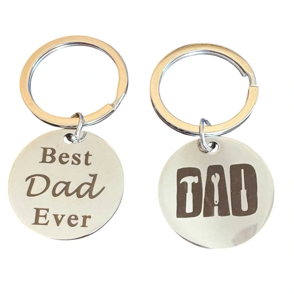 Best Dad Ever & Tools Key Ring